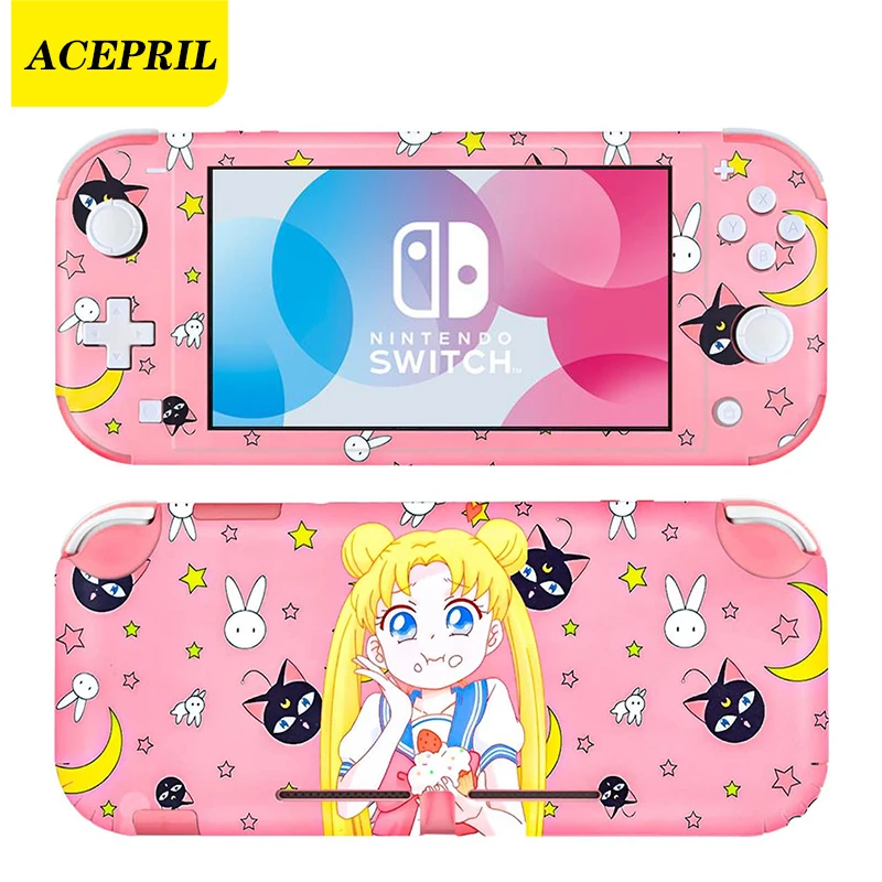 ACEPRIL Switch Lite Case Cover Cute Girl Pattern Full Wrap Skin Protective Film Sticker for Nintendo Switch Lite Accessories
ACEPRIL Switch Lite Case Cover Cute Girl Pattern Full Wrap Skin Protective Film Sticker for Nintendo Switch Lite Accessories