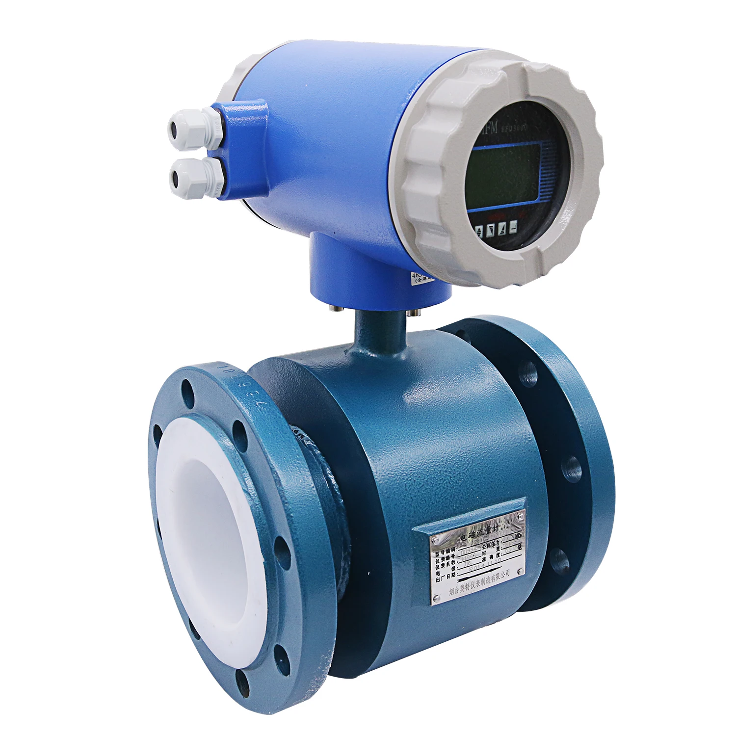 Integrated Type Electromagnetic Flow Meter DN150 mm For Irrigation Water Flow Sensor
Integrated Type Electromagnetic Flow Meter DN150 mm For Irrigation Water Flow Sensor