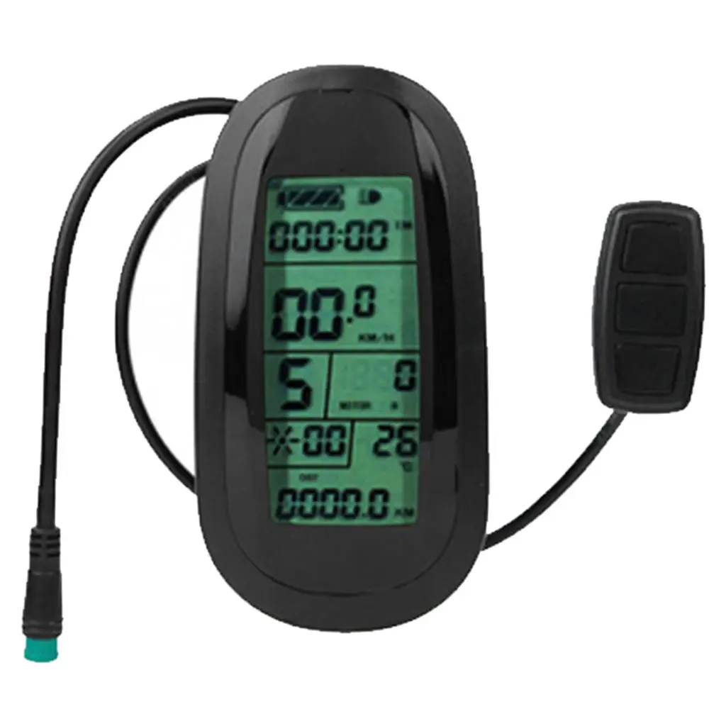 KT-LCD6 Kunteng LCD Display Waterproof Intelligent KT Control Panel LCD6 Display for Electric Bicycle EBike Conversion Kit
KT-LCD6 Kunteng LCD Display Waterproof Intelligent KT Control Panel LCD6 Display for Electric Bicycle EBike Conversion Kit