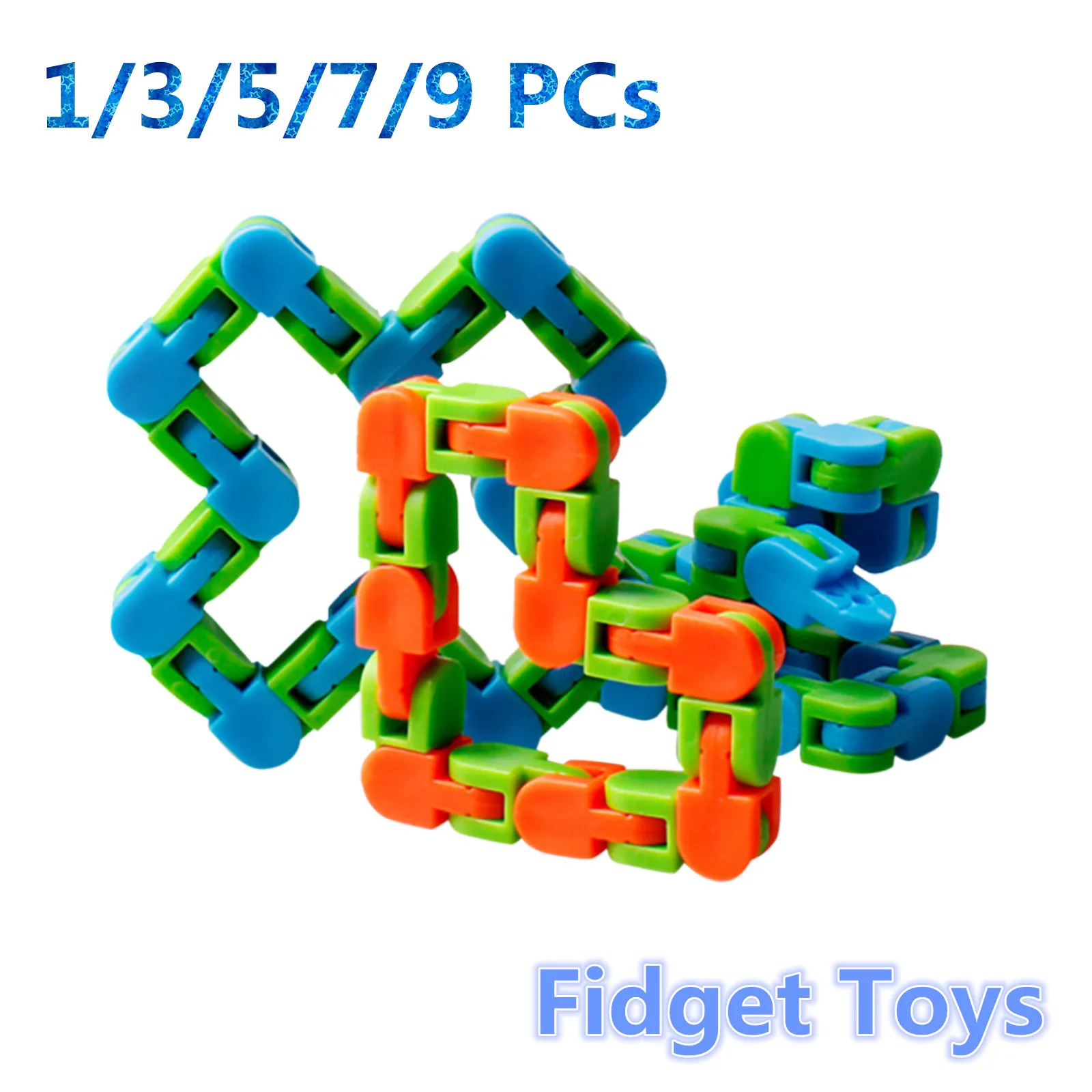1-9PCs Colorful Puzzle Sensory Fidget Toys 24 Section Rotate Funny Chain Toys Stress Relief 24 Bit Juguetes Antistress Kids Gift
1-9PCs Colorful Puzzle Sensory Fidget Toys 24 Section Rotate Funny Chain Toys Stress Relief 24 Bit Juguetes Antistress Kids Gift
