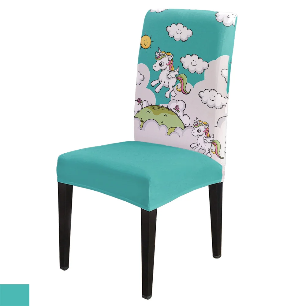 Cute Unicorn Office Chair Cover Spandex Chair Cover Elastic Printing Home Hotel Wedding Dining Chair Covers
Cute Unicorn Office Chair Cover Spandex Chair Cover Elastic Printing Home Hotel Wedding Dining Chair Covers