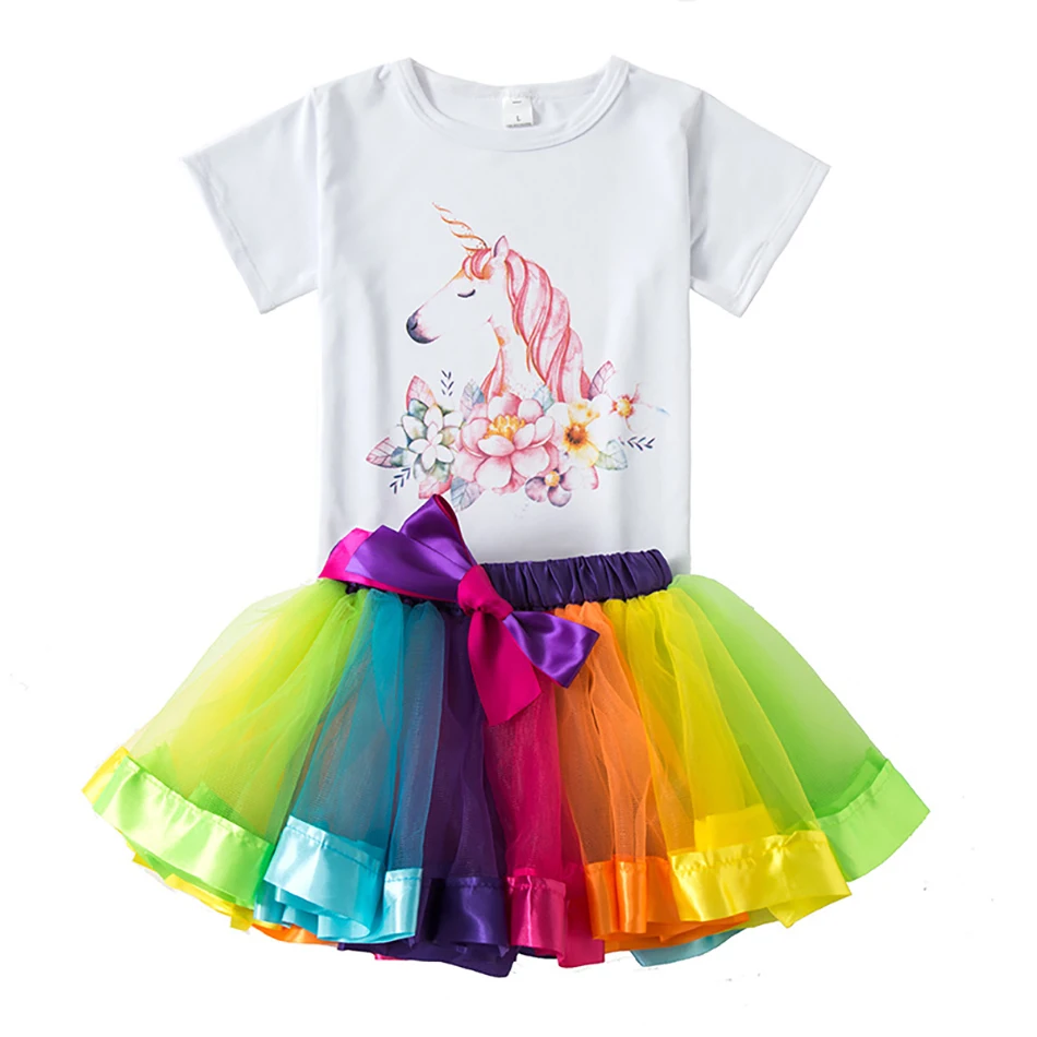 Юбка-пачка для маленьких девочек, одежда, яркая мини-юбка-подъюбник для девочек, танцевальные радужные фатиновые юбки с рубашкой, комплект д... 
Юбка-пачка для маленьких девочек, одежда, яркая мини-юбка-подъюбник для девочек, танцевальные радужные фатиновые юбки с рубашкой, комплект д...