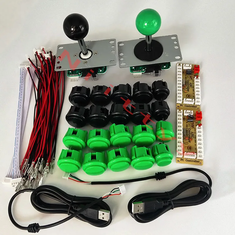 Аркадный джойстик DIY Kit с нулевой задержкой USB контроллер-кодировщик Sanwa кнопки PS3