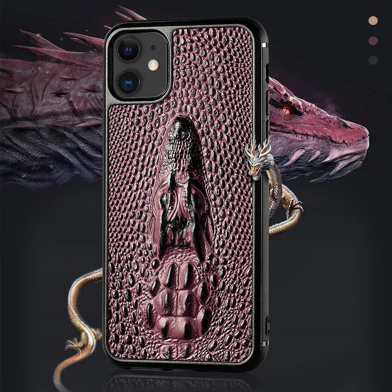 Genuine Leather Case For iPhone XS MAX XR XS X 8 7 Plus Luxury 3D Crocodile Skin Pattern Hard Cover For iPhone 11 11Pro Max Case
Genuine Leather Case For iPhone XS MAX XR XS X 8 7 Plus Luxury 3D Crocodile Skin Pattern Hard Cover For iPhone 11 11Pro Max Case