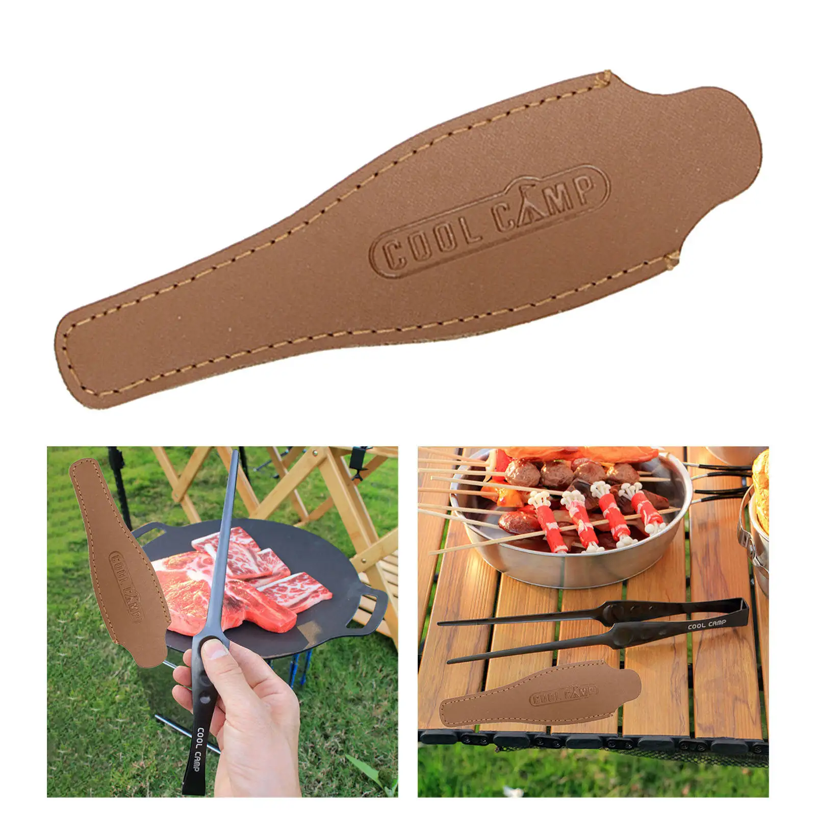 Portable Barbecue Tongs Leather Cover Storage Bag Reusable Ultralight Anti-Scalding Non-Slip Camping Tools Accessories Kitchen
Portable Barbecue Tongs Leather Cover Storage Bag Reusable Ultralight Anti-Scalding Non-Slip Camping Tools Accessories Kitchen