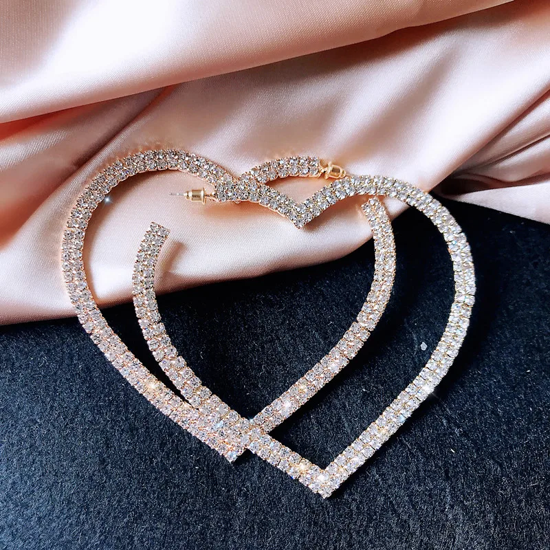 Heart earrings Statement Earrings for Woman Girls Earrings Hoops Pendientes Earrings Kolczyki Damskie boucle oreille femme 2020
Heart earrings Statement Earrings for Woman Girls Earrings Hoops Pendientes Earrings Kolczyki Damskie boucle oreille femme 2020