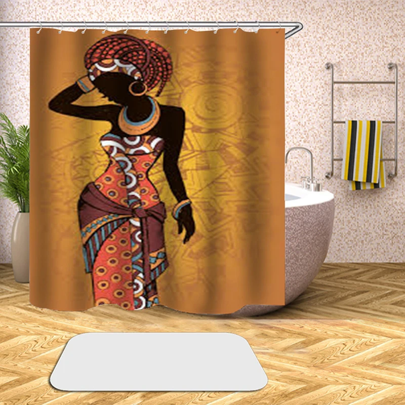 Занавеска для душа, водонепроницаемая, из полиэстера, с 3D-принтом «Приключения Африканской женщины», водонепроницаемая занавеска для ванно...
Занавеска для душа, водонепроницаемая, из полиэстера, с 3D-принтом «Приключения Африканской женщины», водонепроницаемая занавеска для ванно...