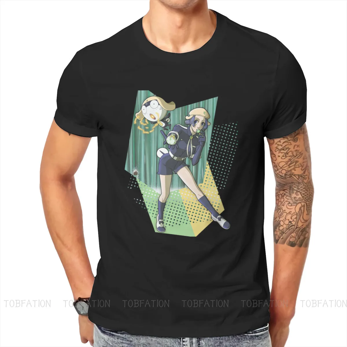Tamama and Friend Keroro Gunsou Funny Anime T Shirt Vintage Alternative Crewneck TShirt Big sales Harajuku Men's Clothing 
Tamama and Friend Keroro Gunsou Funny Anime T Shirt Vintage Alternative Crewneck TShirt Big sales Harajuku Men's Clothing
