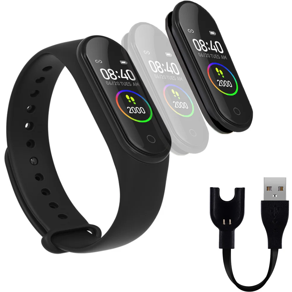 M4 Smart bracelet Watch band 4 Fitness Tracker Sport Heart Rate Blood Pressure Smartband Monitor Wristband Watch Fit Men Women
M4 Smart bracelet Watch band 4 Fitness Tracker Sport Heart Rate Blood Pressure Smartband Monitor Wristband Watch Fit Men Women