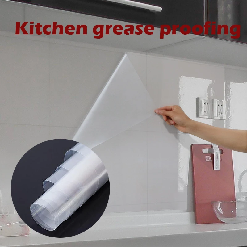 1 Roll Transparent Hood Anti-oil Wall Sticker For Kitchen Furniture Tile Home Decoration Glass Protection Film Heat-resistant
1 Roll Transparent Hood Anti-oil Wall Sticker For Kitchen Furniture Tile Home Decoration Glass Protection Film Heat-resistant