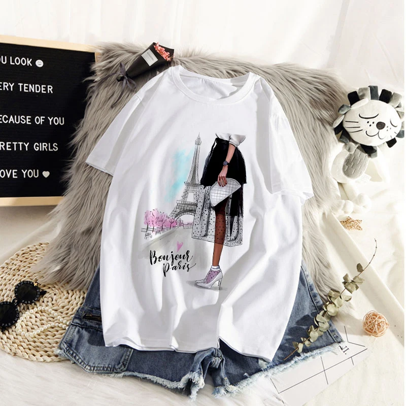 Graphic tees tops VOGUE fashion Lady tshirts women funny t shirt O-neck T-shirt Vintage Vogue Ullzang Mujer_T-Shirt
Graphic tees tops VOGUE fashion Lady tshirts women funny t shirt O-neck T-shirt Vintage Vogue Ullzang Mujer_T-Shirt