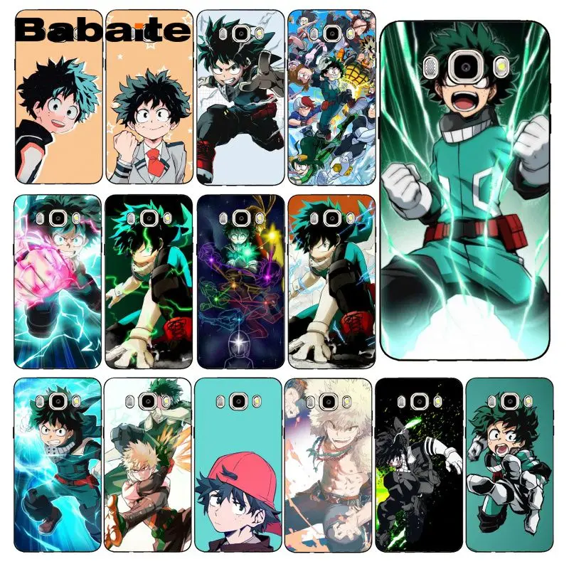 Чехол для телефона Babaite Anime My Hero Boku no Academia deku и bakugou Samsung J7 J6 J8 J4 J4Plus DUO J7NEO J2