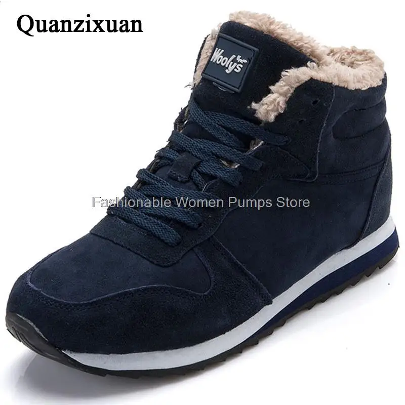 Men Boots 2021 Men's Winter Sneakers Winter Snow Boots Man Lace-Up Suede Ankle Boots Flat Winter shoes Male Vulcanized Shoes
Men Boots 2021 Men's Winter Sneakers Winter Snow Boots Man Lace-Up Suede Ankle Boots Flat Winter shoes Male Vulcanized Shoes