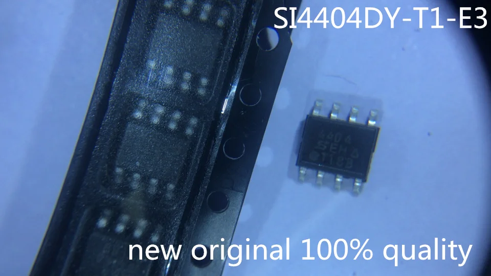 10 шт SI4404DY-T1-E3 SI4404DY SI4404 4404 SOP-8 SOP8 новый оригинальный 100% качество
10 шт SI4404DY-T1-E3 SI4404DY SI4404 4404 SOP-8 SOP8 новый оригинальный 100% качество