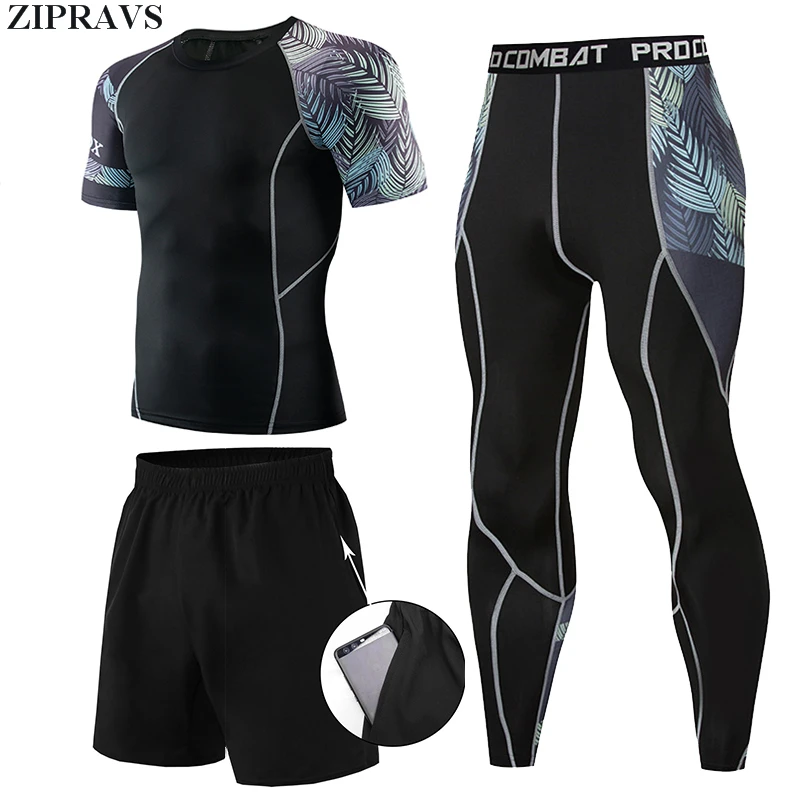 Men's new sportswear 3-piece gym sportswear compression tights winter thermal underwear fitness long-sleeved quick-drying suit
Men's new sportswear 3-piece gym sportswear compression tights winter thermal underwear fitness long-sleeved quick-drying suit