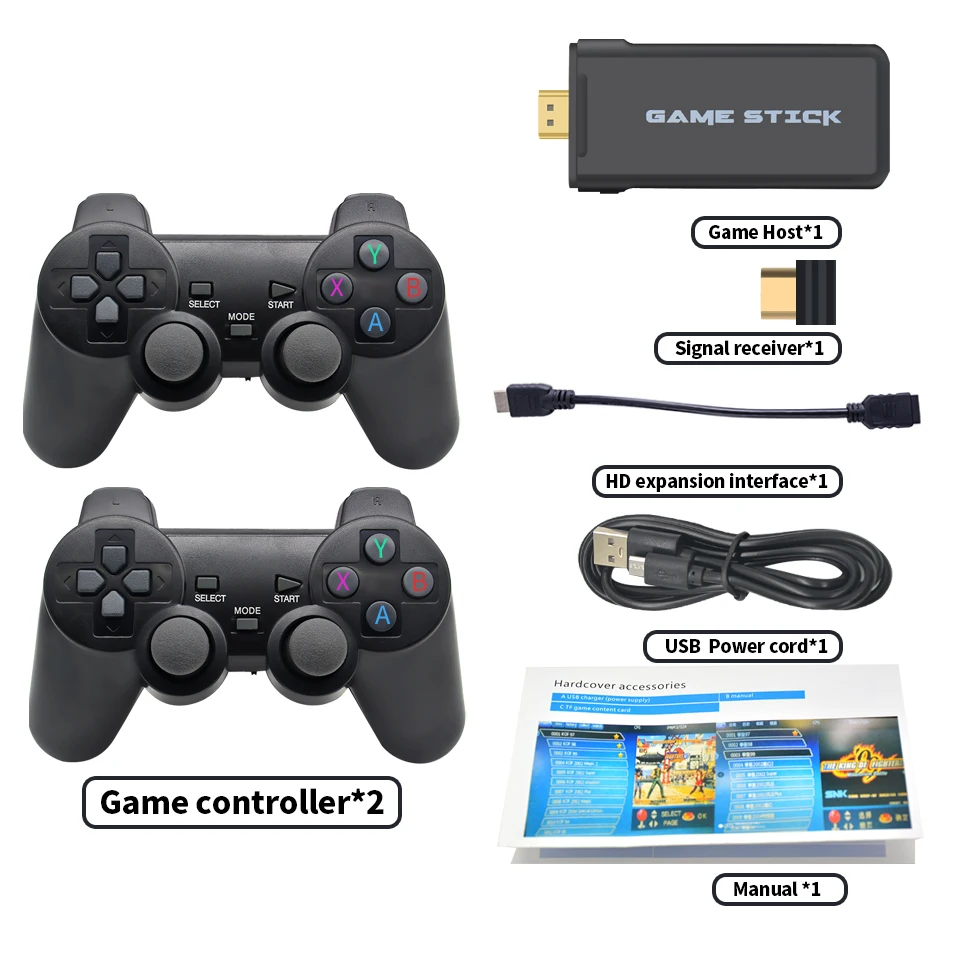 Portable 4K TV Video Game Console With 2.4G Wireless Controller Support CPS PS1 Classic Games Retro Game Console HD Output 
Portable 4K TV Video Game Console With 2.4G Wireless Controller Support CPS PS1 Classic Games Retro Game Console HD Output