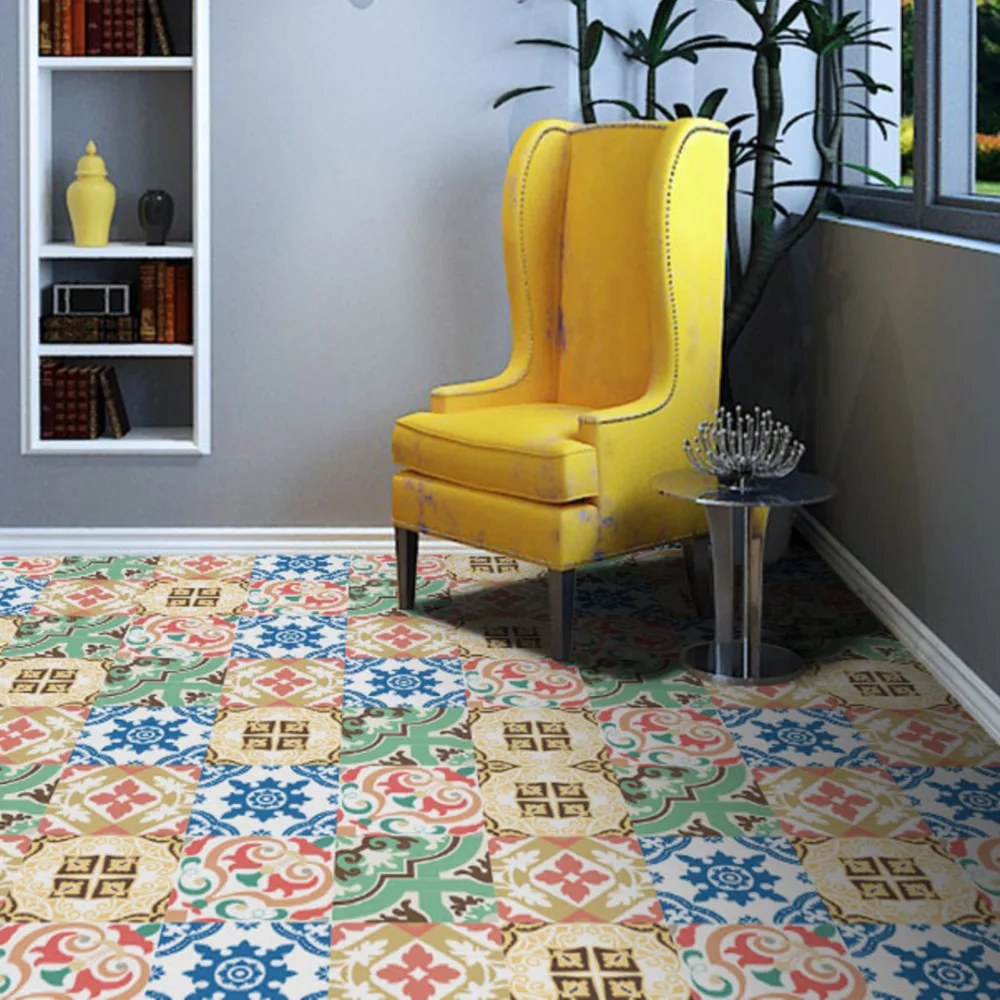 5pcs of 20x20cm Thickened Wallpapers Self-adhesive PVC Floor Tiles Waterproof Wear-resistant Decorative Stairs Creative Stickers
5pcs of 20x20cm Thickened Wallpapers Self-adhesive PVC Floor Tiles Waterproof Wear-resistant Decorative Stairs Creative Stickers