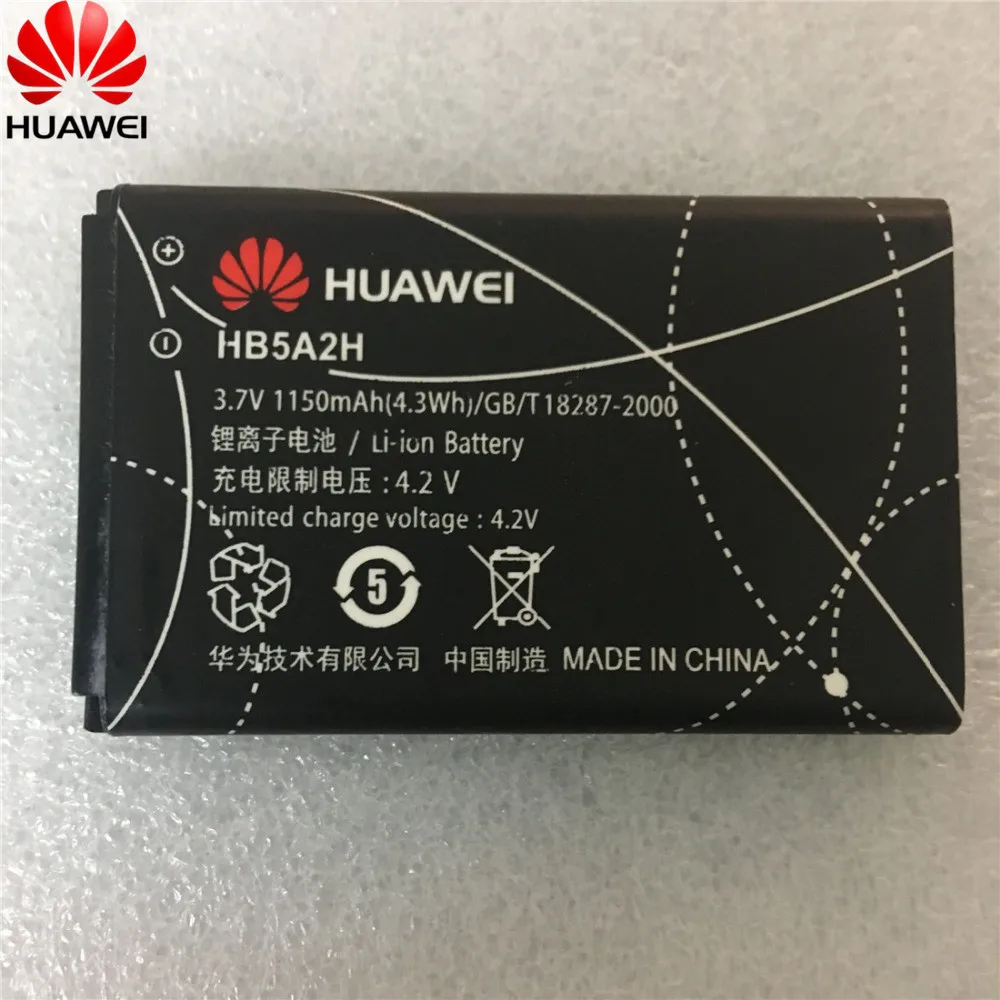 Аккумулятор HB5A2H, 3,7 в, 1150 мА · ч, для Huawei C5730, C5070, C8000, U8110, U8500, U8100, T520, T552, T550, E5220, U7519, U7510, U7520
Аккумулятор HB5A2H, 3,7 в, 1150 мА · ч, для Huawei C5730, C5070, C8000, U8110, U8500, U8100, T520, T552, T550, E5220, U7519, U7510, U7520