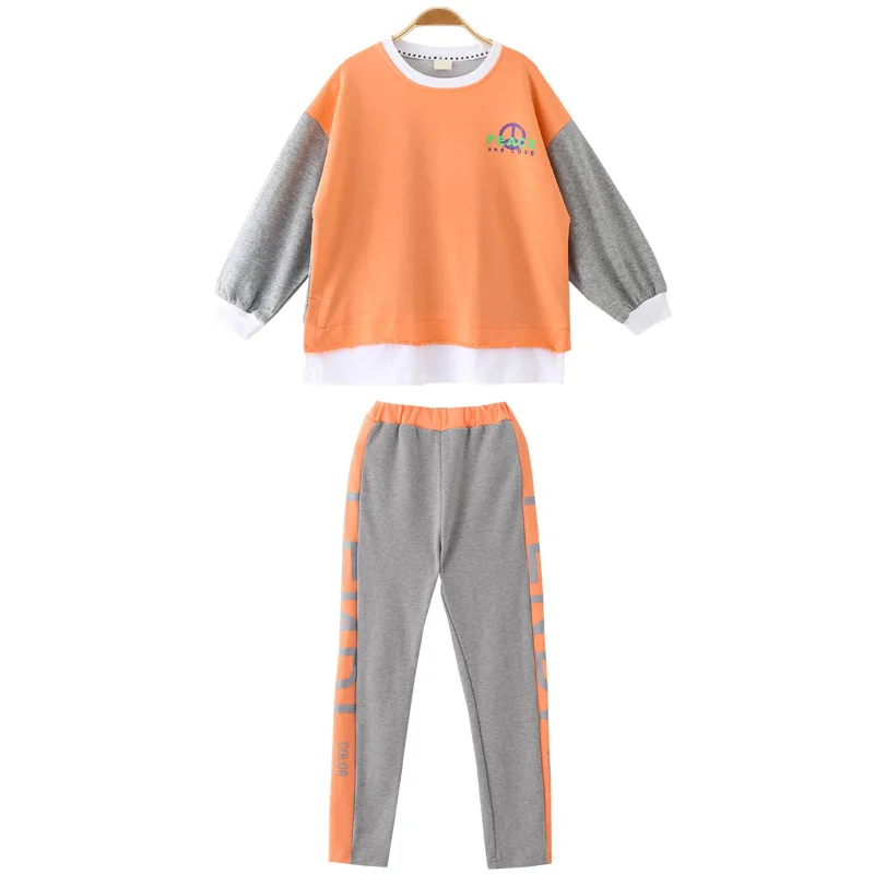 Girls Suits Sweatshirts+ Pants Sets Kids 2021 Beauty Spring Autumn Cotton Long Sleeve High Quality Teenagers Sport Tracksuits O
Girls Suits Sweatshirts+ Pants Sets Kids 2021 Beauty Spring Autumn Cotton Long Sleeve High Quality Teenagers Sport Tracksuits O