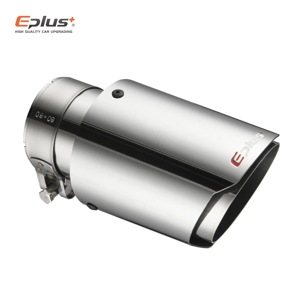 EPLUS Car Stainless Steel Muffler Tip Exhaust System Universal Straight Silver Decoration Exhaust Pipe Mufflers For Akrapovic
EPLUS Car Stainless Steel Muffler Tip Exhaust System Universal Straight Silver Decoration Exhaust Pipe Mufflers For Akrapovic