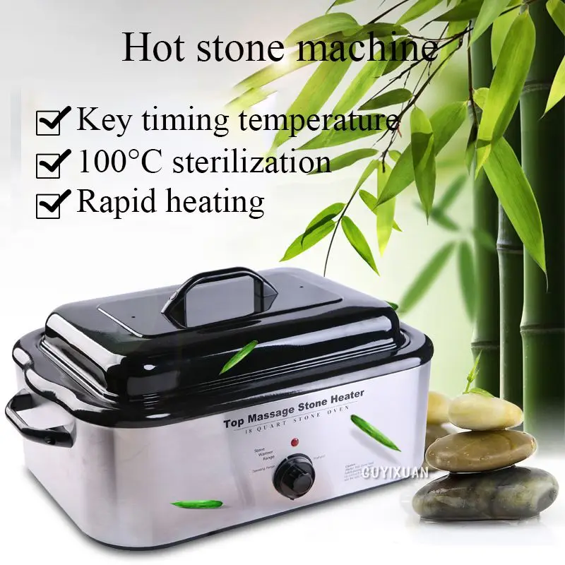 Hot stone machine stone energy heating stainless steel pot energy heater Energy stone heating box 220V 
Hot stone machine stone energy heating stainless steel pot energy heater Energy stone heating box 220V