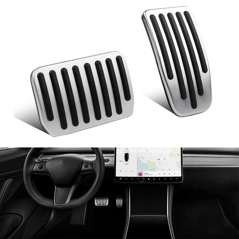 Aluminum Alloy Car Pedal Covers For Tesla Model 3 Model3 Car styling Car Pedal Pads Non-slip
Aluminum Alloy Car Pedal Covers For Tesla Model 3 Model3 Car styling Car Pedal Pads Non-slip