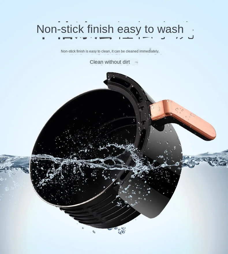 Air Deep-Fried Pot Household Multifunctional Deep Frying Pan Deep-Fried Pot
Air Deep-Fried Pot Household Multifunctional Deep Frying Pan Deep-Fried Pot