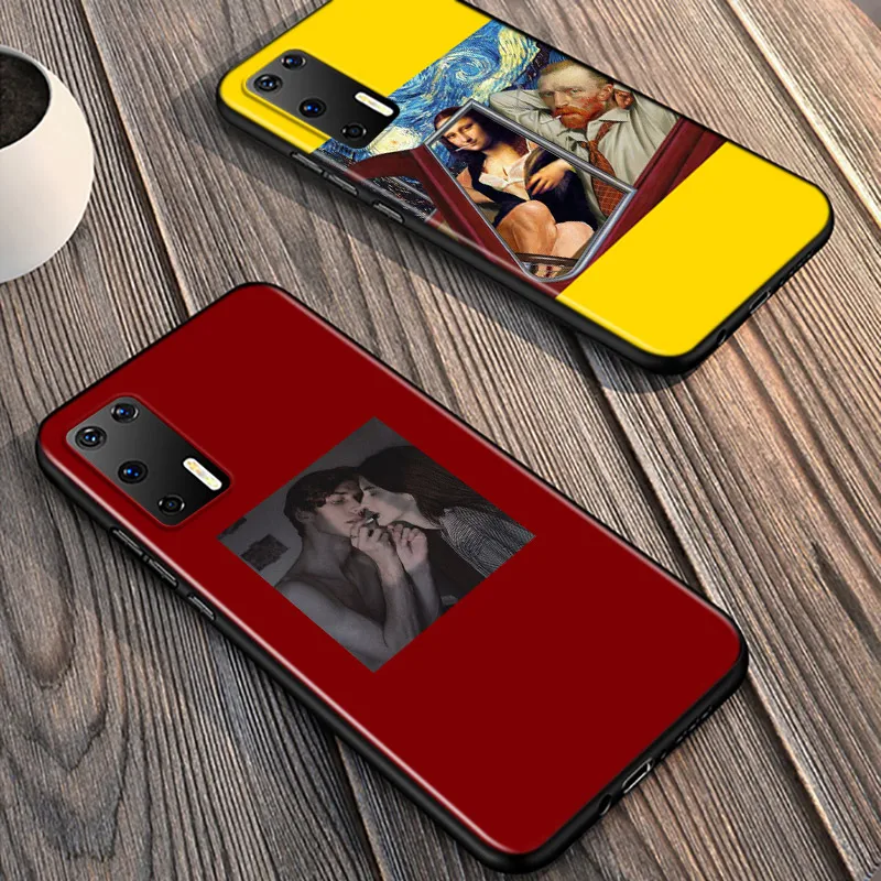 Van Gogh Art Aesthetic For Huawei P40 P30 P20 Pro P10 P9 P8 Lite E Plus 5G 2019 Phone Case Bright Black Silicone Cover 
Van Gogh Art Aesthetic For Huawei P40 P30 P20 Pro P10 P9 P8 Lite E Plus 5G 2019 Phone Case Bright Black Silicone Cover