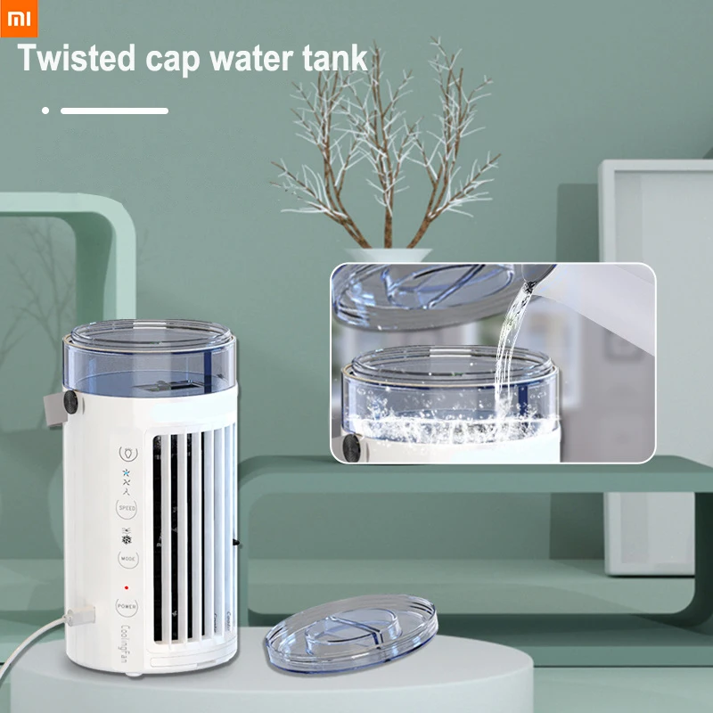 Xiaomi бытовой кондиционер с низким уровнем шума, многофункциональный охлаждающий вентилятор, увлажнитель воздуха, портативный USB-охладитель ...
Xiaomi бытовой кондиционер с низким уровнем шума, многофункциональный охлаждающий вентилятор, увлажнитель воздуха, портативный USB-охладитель ...