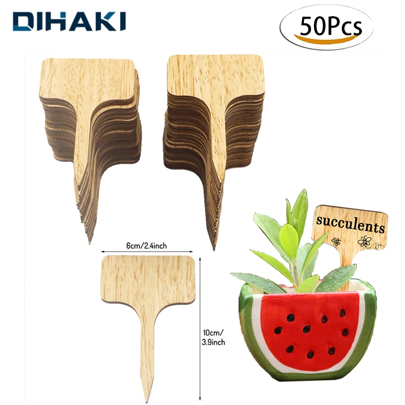 50Pcs/Pack Wooden T Shape Plant Labels Garden Seedlings Potted Sign Tags Marker For Plant Flowerpot Wooden Plant Tags Markers
50Pcs/Pack Wooden T Shape Plant Labels Garden Seedlings Potted Sign Tags Marker For Plant Flowerpot Wooden Plant Tags Markers
