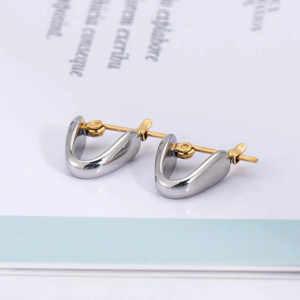 Винтажные U-образные женские серьги из нержавеющей стали, ювелирные изделия, подарок для Него, минимализм, простые Висячие серьги, подарок д... 
Винтажные U-образные женские серьги из нержавеющей стали, ювелирные изделия, подарок для Него, минимализм, простые Висячие серьги, подарок д...