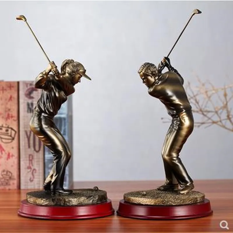 Nordic golf character statue model crafts, home restaurant bar office desk decoration craft gift
Nordic golf character statue model crafts, home restaurant bar office desk decoration craft gift