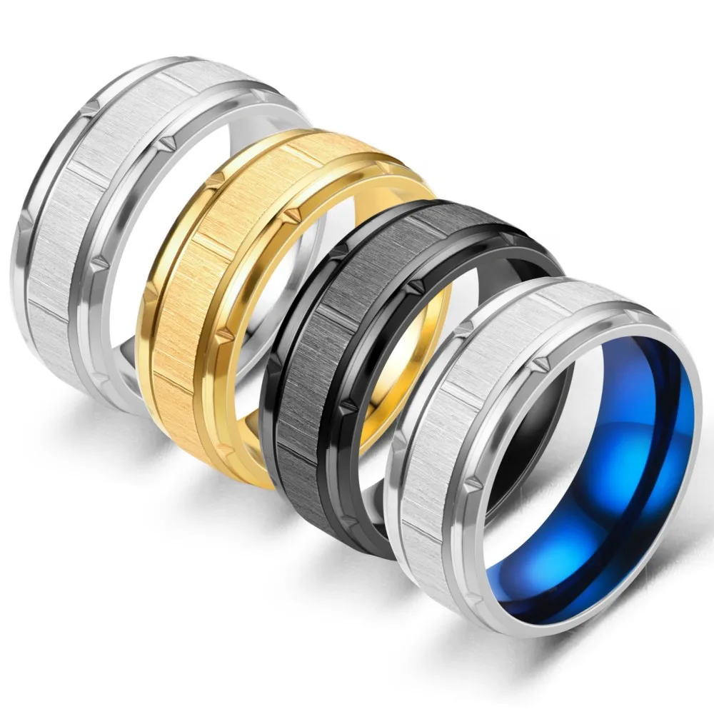 New Stainless Steel Black Ring Concise Rings Fashion Jewelry Finger Accessories Ornament 4 Color Wholesale
New Stainless Steel Black Ring Concise Rings Fashion Jewelry Finger Accessories Ornament 4 Color Wholesale