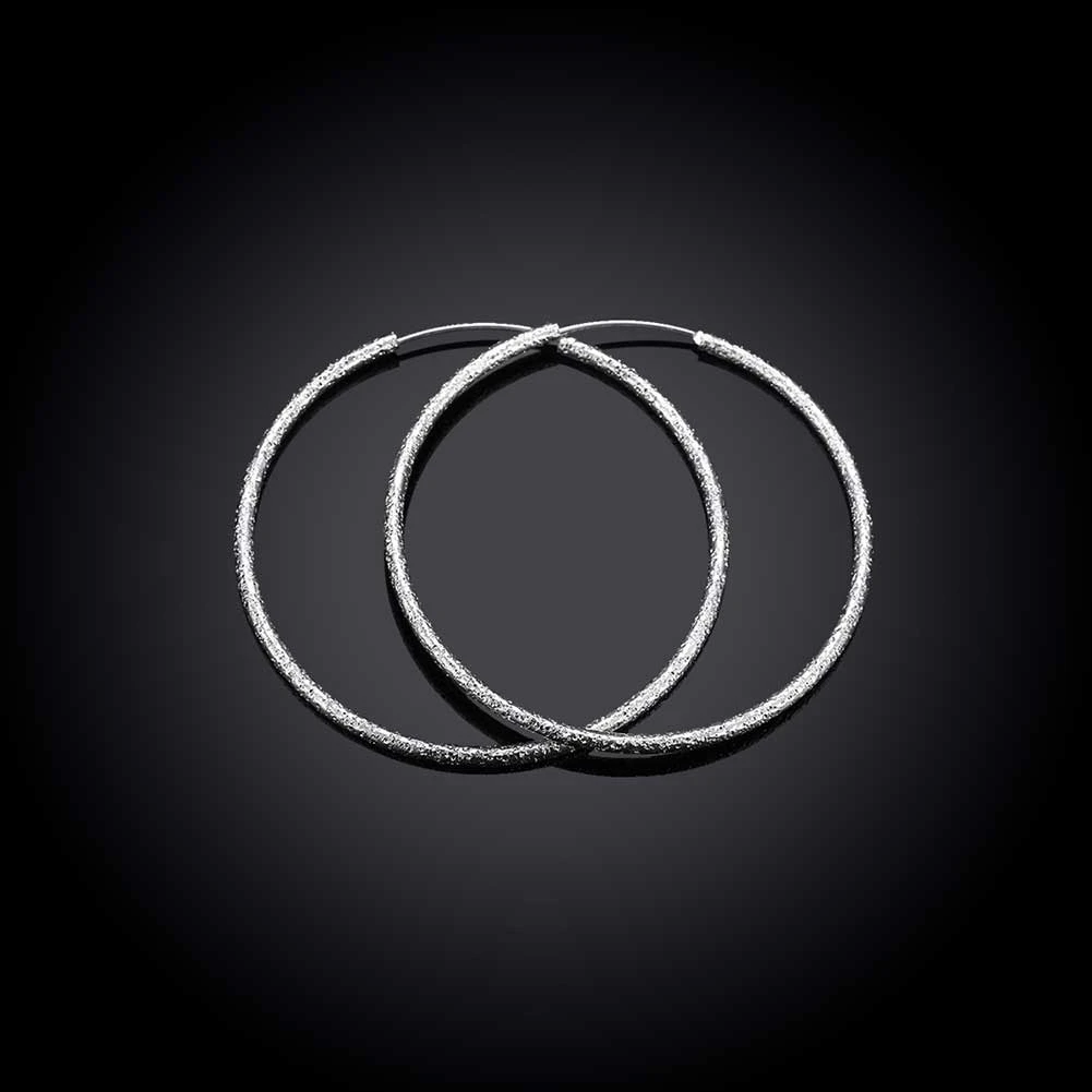 925 Sterling silver fashion desigan hoop 50MM big round circle beautiful high quality for women silver party Earring Jewelry
925 Sterling silver fashion desigan hoop 50MM big round circle beautiful high quality for women silver party Earring Jewelry