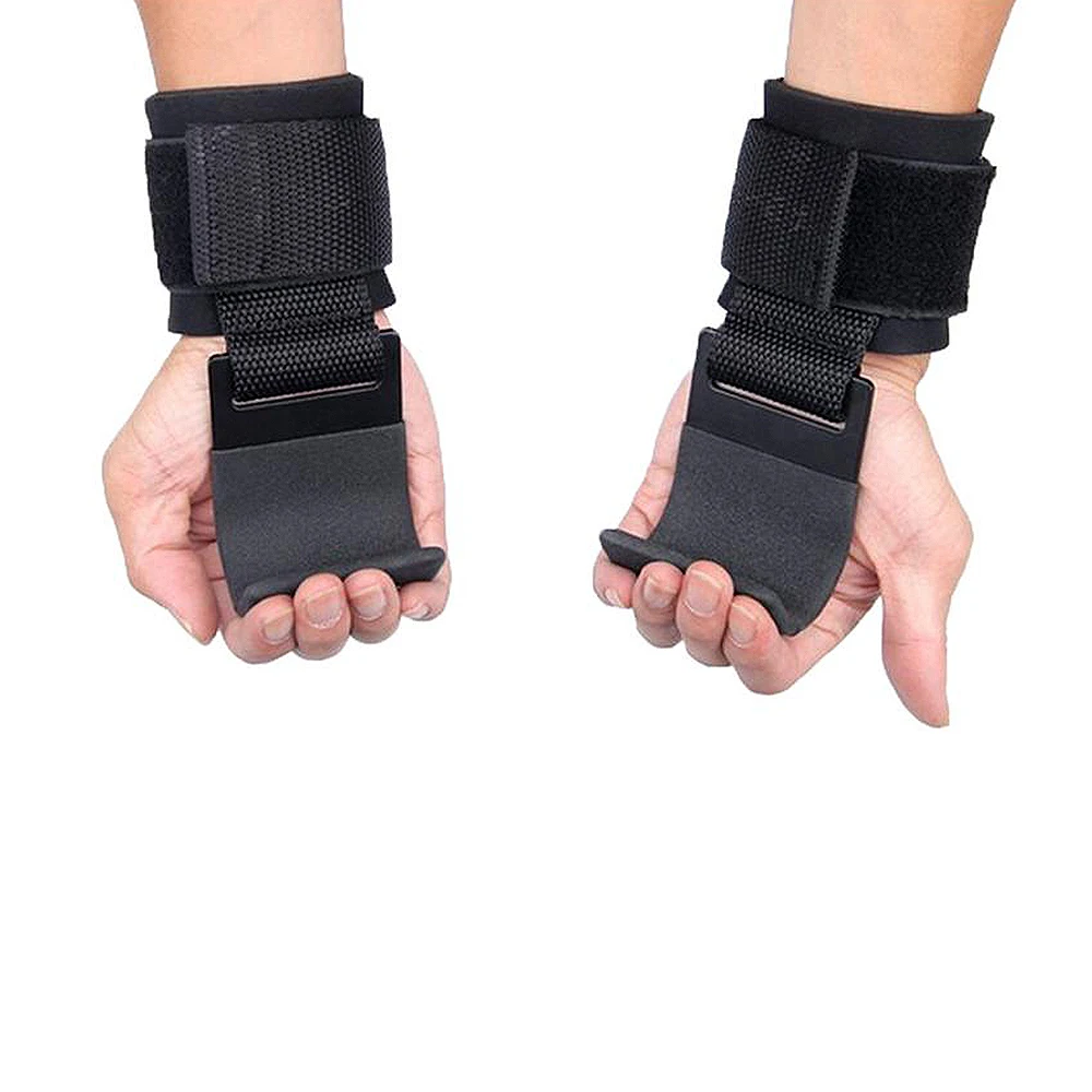 Weight Lifting Hooks Hand-Bar Wrist Straps Gym Fitness Hook weight Strap Pull-Ups Power Lifting Gloves For Weight Training
Weight Lifting Hooks Hand-Bar Wrist Straps Gym Fitness Hook weight Strap Pull-Ups Power Lifting Gloves For Weight Training