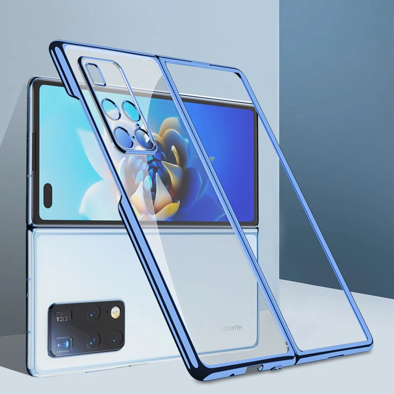 Luxury Plating Clear Hard Case For Huawei Mate X2 Transparent Case Front Back Full Protection Cover for Huawei Mate X2 Capa
Luxury Plating Clear Hard Case For Huawei Mate X2 Transparent Case Front Back Full Protection Cover for Huawei Mate X2 Capa