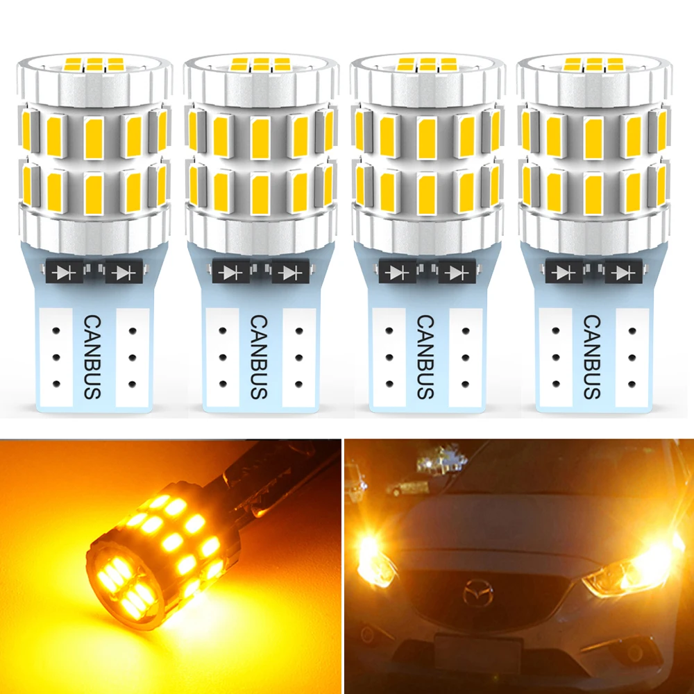 

Комплект светодиодных ламп T10 Canbus W5W, безошибочные парковочные огни для Renault Megane 2, Clio, Megane 3, Duster, Seat, Leon, Ibiza