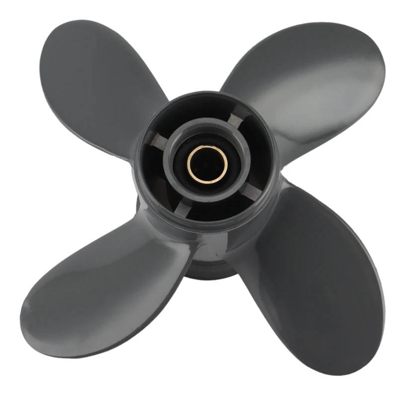 Propeller 4 Blade 9 1/4X10 for Honda and Yamaha Outboard BF8D/BF9.9D BF9.9/BF15A BF15D/BF20 8 Splines 58134-ZV4-010AH
Propeller 4 Blade 9 1/4X10 for Honda and Yamaha Outboard BF8D/BF9.9D BF9.9/BF15A BF15D/BF20 8 Splines 58134-ZV4-010AH
