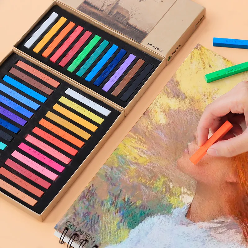 12/24/36/48 Colors Painting Crayons Soft Pastel Art Drawing Set Chalk Color Crayon Brush For School Stationery Art Supplies
12/24/36/48 Colors Painting Crayons Soft Pastel Art Drawing Set Chalk Color Crayon Brush For School Stationery Art Supplies
