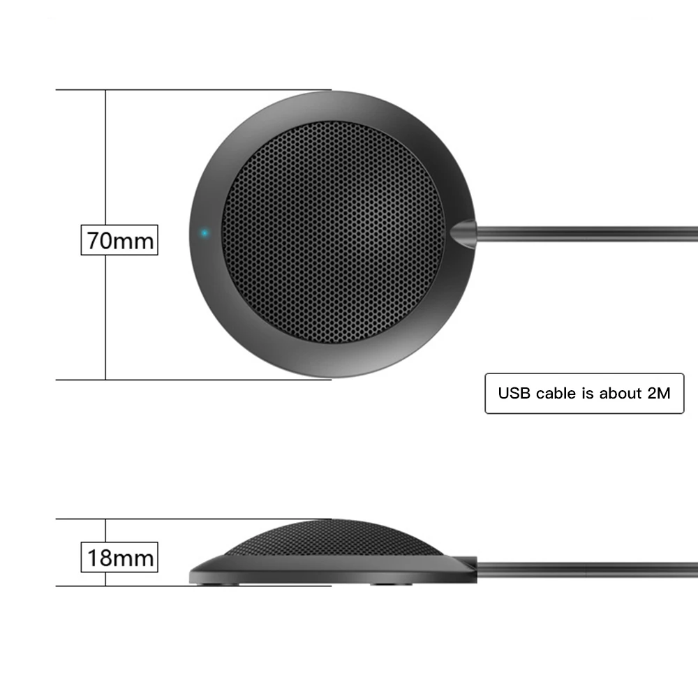 USB Connector Stereo Omnidirectional Pickup Condenser Microphone For Voice Chat Meeting Business Conference Meeting Microphone
USB Connector Stereo Omnidirectional Pickup Condenser Microphone For Voice Chat Meeting Business Conference Meeting Microphone