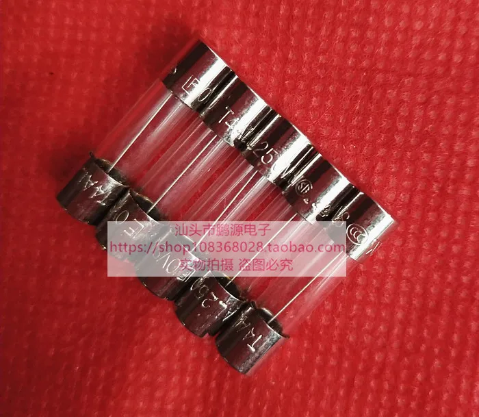 

Glass fuse tube 0618004.MXP 5*20 4A 250V T4AL250V slow blow 50PCS -1lot