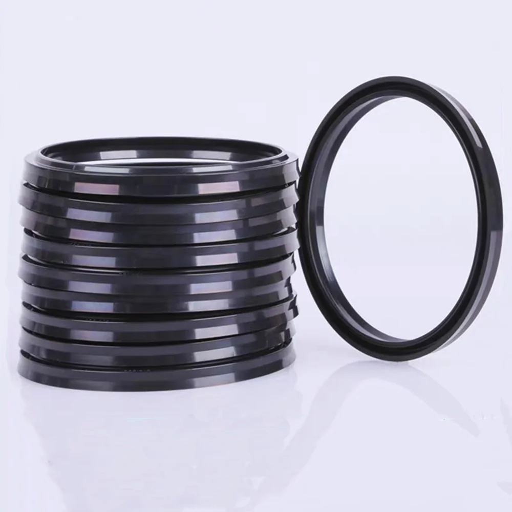 

LBH Type Hydraulic Cylinder Seal 11.2x19.2x4.5/6 Black NBR Hydraulic Seal for Oil Cylinder Dust-Proof Oil Seal