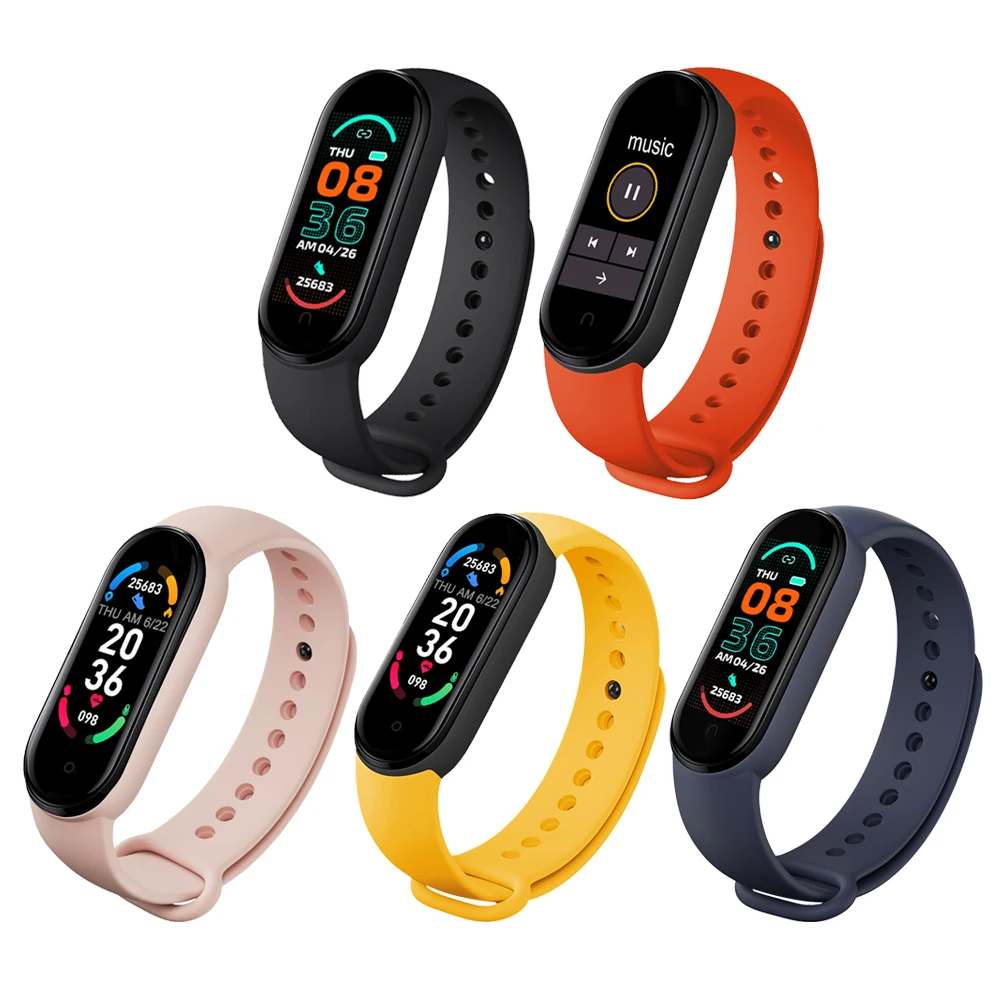 M6 Smart Watches Heart Rate Blood Pressure Monitor Fitness Tracking Smartwatches Men Women Running Sports Wristband Bracelet
M6 Smart Watches Heart Rate Blood Pressure Monitor Fitness Tracking Smartwatches Men Women Running Sports Wristband Bracelet