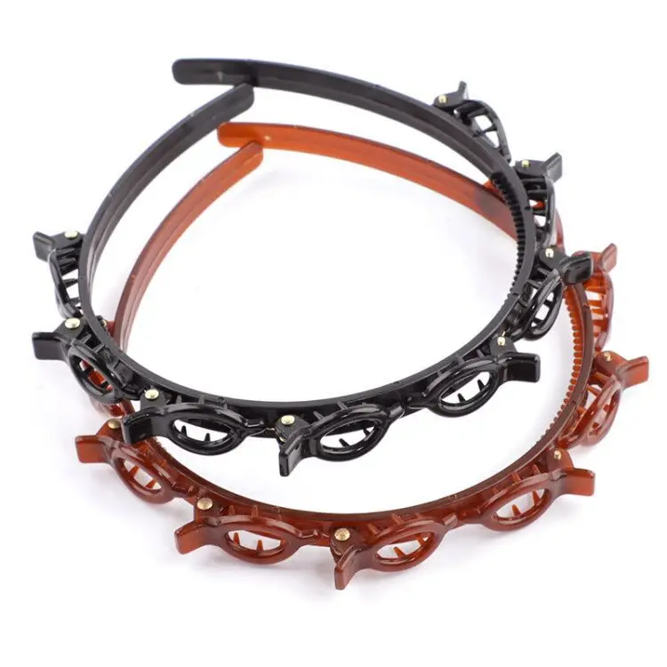 2020 New Korean Men's And Women's Resin Multi-layer Hollow Woven Headbands Bangs Clip Multifunctional Hairstyle Hairpin
2020 New Korean Men's And Women's Resin Multi-layer Hollow Woven Headbands Bangs Clip Multifunctional Hairstyle Hairpin