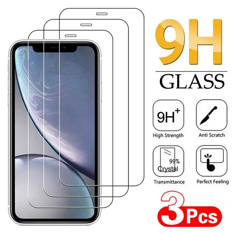 

3Pcs 9D Tempered Film Glass For Samsung Galaxy J7 2018 Prime Duo Screen Protector