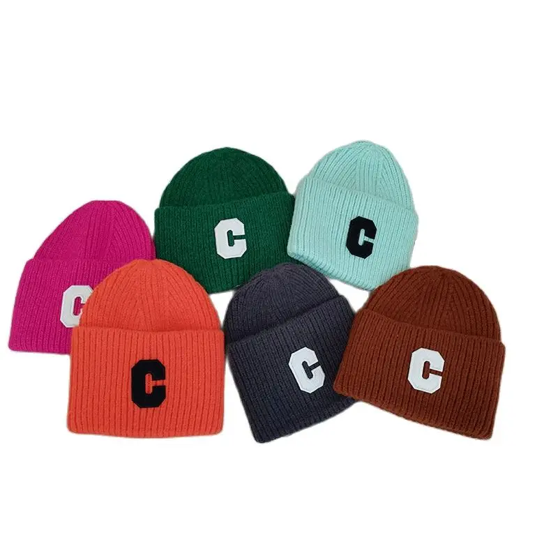 Knitted Cap Warm Beanie Men Letter C Embroidery Soft Wool Knit Hat Women Cycling Skiing Cap Unisex
Knitted Cap Warm Beanie Men Letter C Embroidery Soft Wool Knit Hat Women Cycling Skiing Cap Unisex