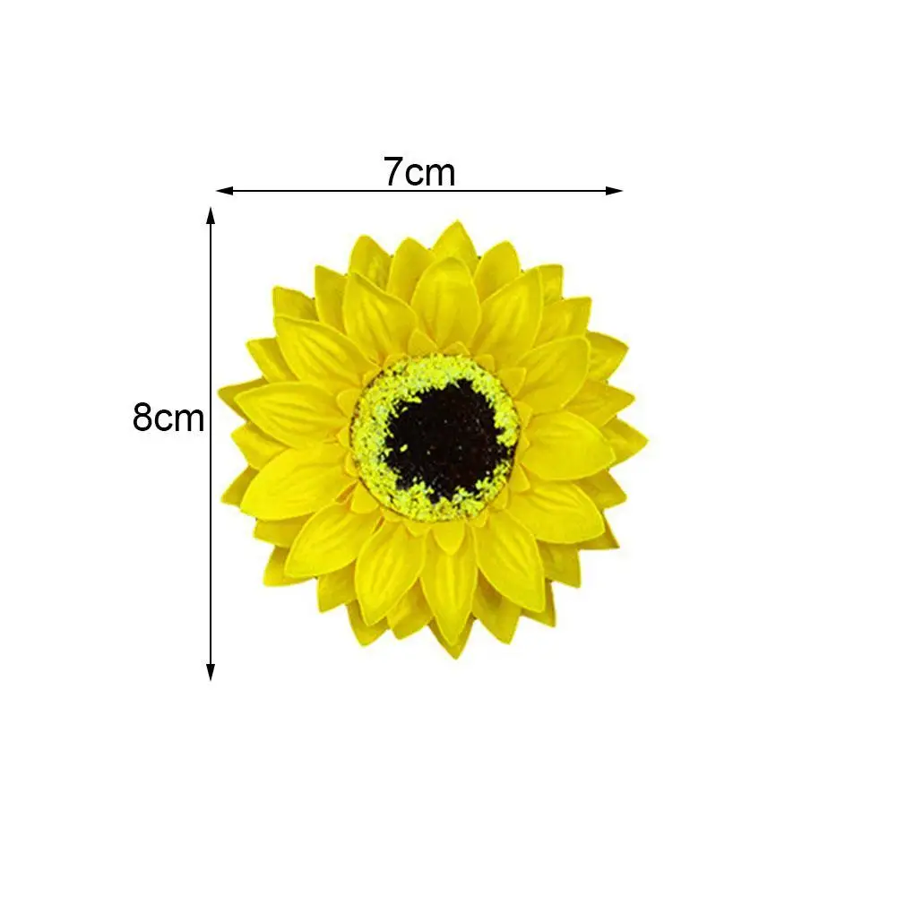 50pcs Simulation Sunflower Soap Sunflower Jewelry Wedding Interior Family Decoration Photography Props Decoration 8*7cm U3R0
50pcs Simulation Sunflower Soap Sunflower Jewelry Wedding Interior Family Decoration Photography Props Decoration 8*7cm U3R0