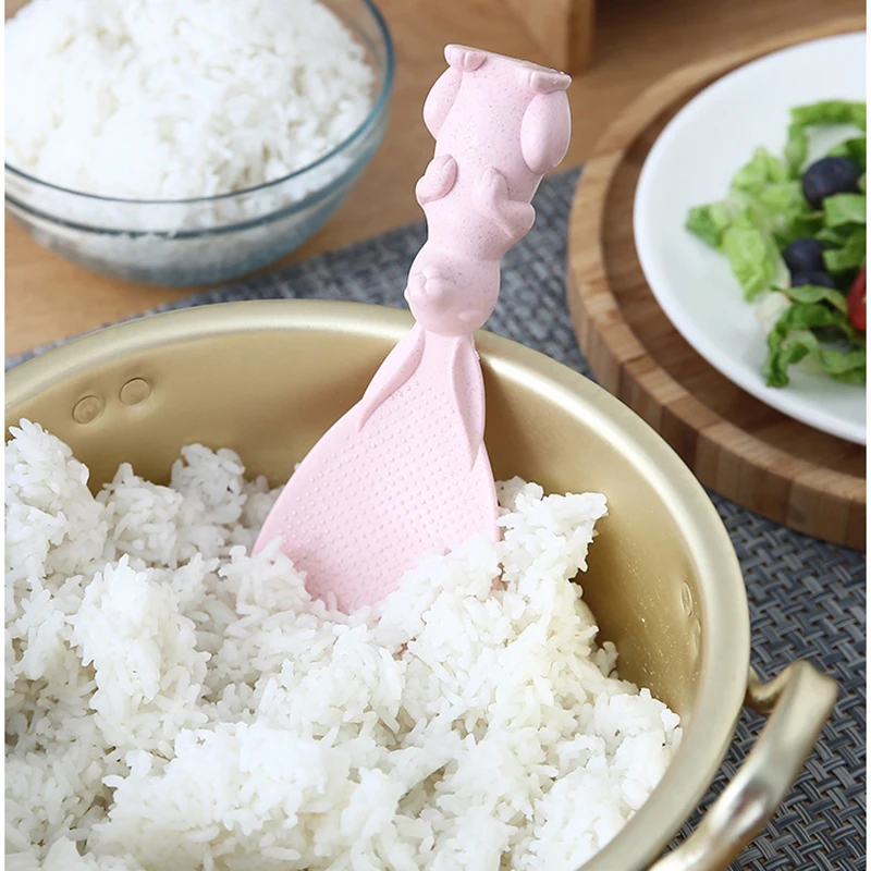 Home Wheat Straw Rabbit Spoon Can Stand Up Rabbit Rice Shovel Rice Cooker Rice Spoon Creative Non-stick Rice Cartoon Rice Spoon
Home Wheat Straw Rabbit Spoon Can Stand Up Rabbit Rice Shovel Rice Cooker Rice Spoon Creative Non-stick Rice Cartoon Rice Spoon