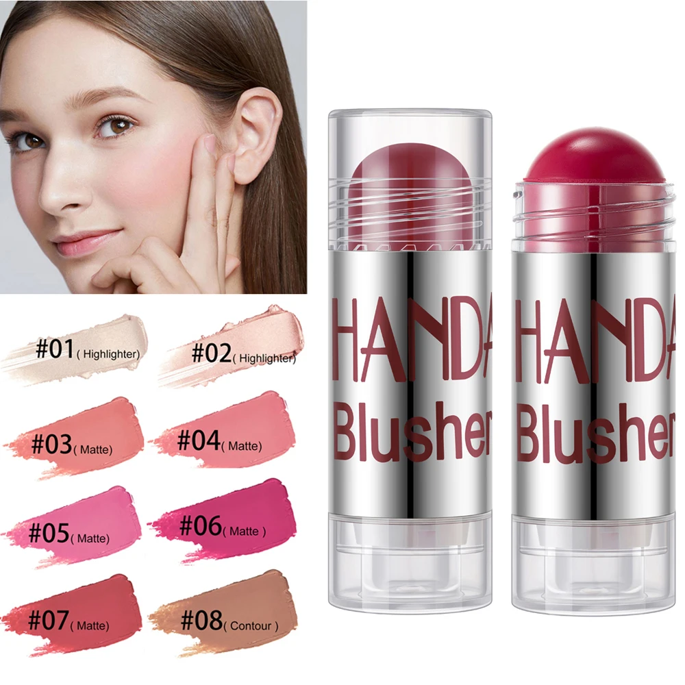Moisturizing Rouge Crayon Blush Stick Face Makeup Shimmer Contour Cream Cheek Blusher Cosmetics Brighten Pink Blush Makue Up
Moisturizing Rouge Crayon Blush Stick Face Makeup Shimmer Contour Cream Cheek Blusher Cosmetics Brighten Pink Blush Makue Up