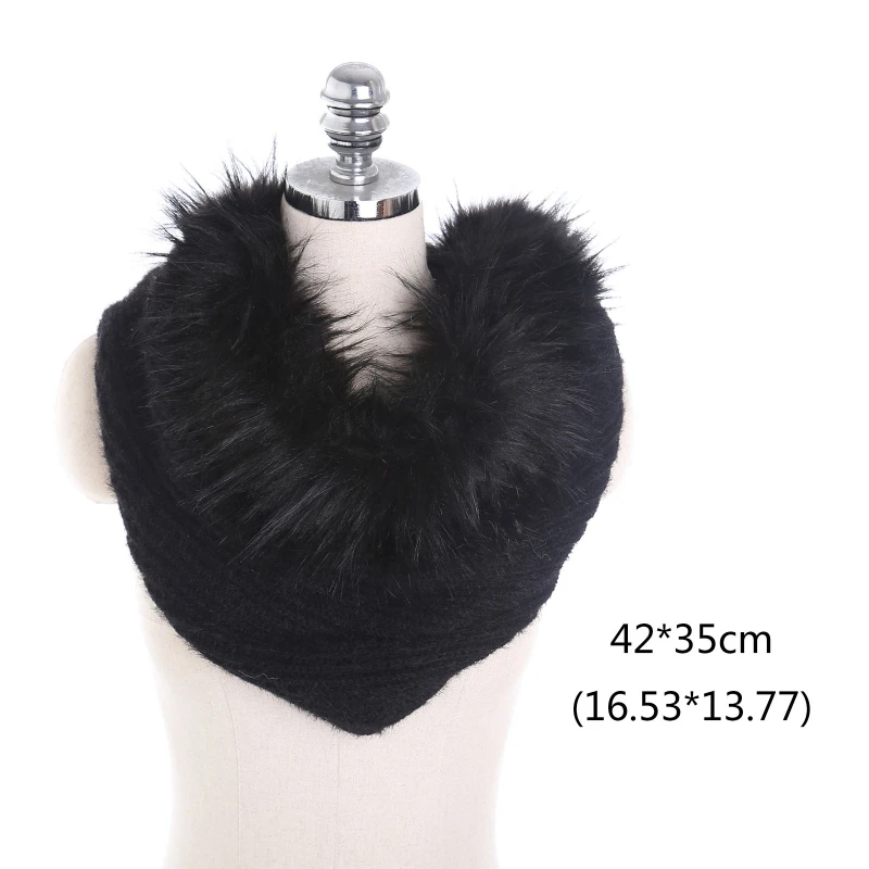 Women Winter Warm Knit Hooded Loop Infinity Scarf Fluffy Plush Shawl Wrap Bib Windproof Multifunction Poncho Capelet
Women Winter Warm Knit Hooded Loop Infinity Scarf Fluffy Plush Shawl Wrap Bib Windproof Multifunction Poncho Capelet